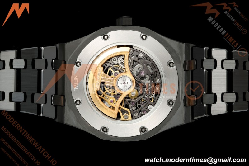 Audemars Piguet - Royal Oak 15416CE 41mm Openworked CER/CER Black DDF SA3132