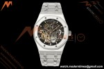 Audemars Piguet - Royal Oak 15407ST 41mm Openworked SS/SS Skeleton Dial THBF V3 SH3132 Free Sprung