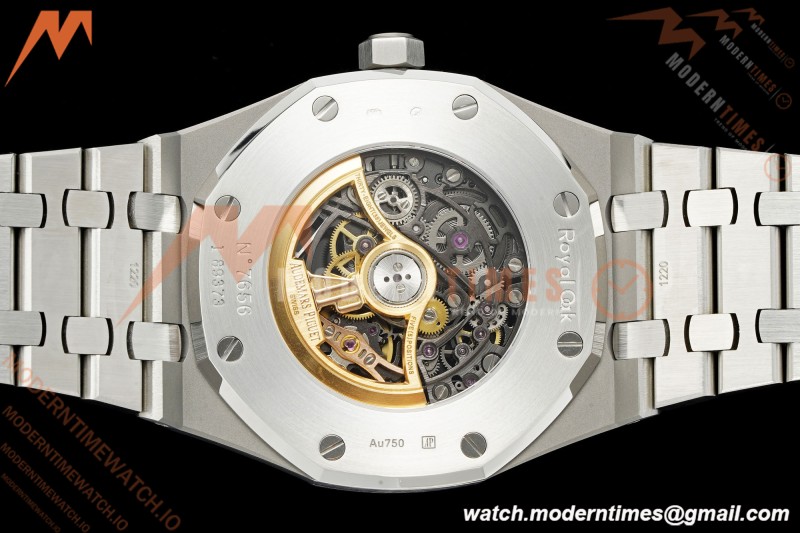 Audemars Piguet - Royal Oak 15407ST 41mm Openworked SS/SS Skeleton Dial THBF V3 SH3132 Free Sprung