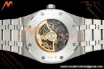 Audemars Piguet - Royal Oak 15407BC 41mm Openworked Frosted SS/SS Skeleton THBF V3 SH3132 Free Sprung