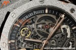 Audemars Piguet - Royal Oak 15407BC 41mm Openworked Frosted SS/SS Skeleton THBF V3 SH3132 Free Sprung