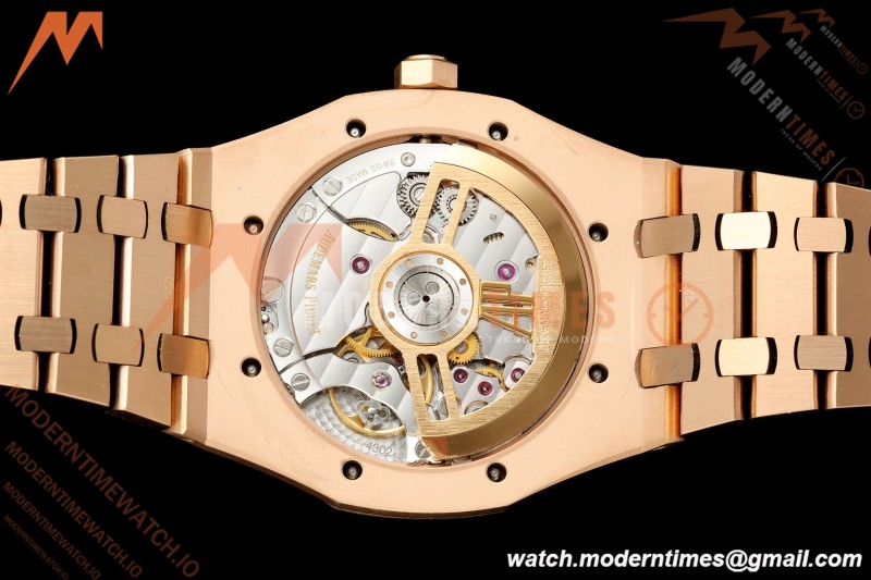 Audemars Piguet - Royal Oak 15510OR 41mm RG/RG Blk/Stk ZF V3 SA4302