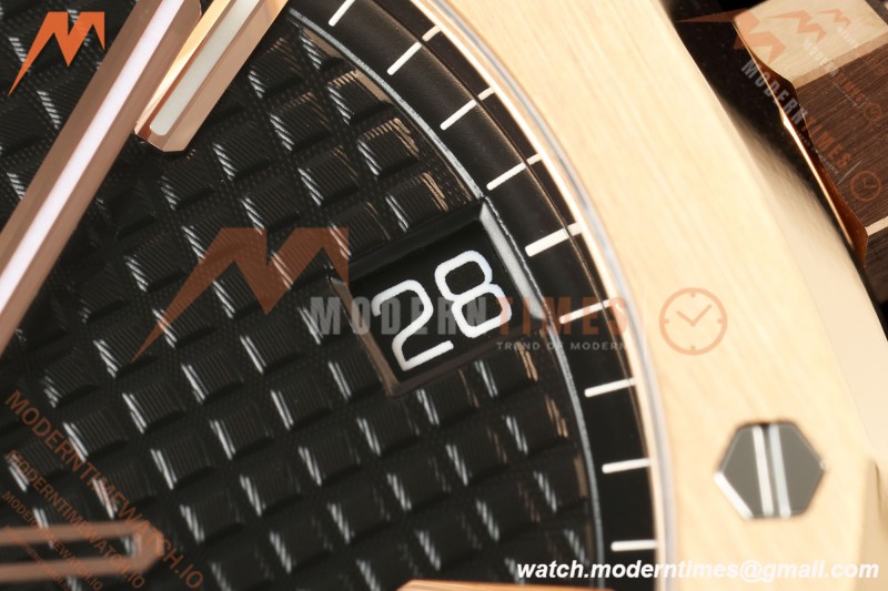 Audemars Piguet - Royal Oak 15510OR 41mm RG/RG Blk/Stk ZF V3 SA4302