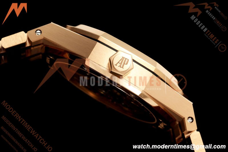 Audemars Piguet - Royal Oak 15510OR 41mm RG/RG Blk/Stk ZF V3 SA4302