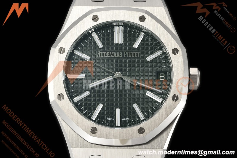 Audemars Piguet - Royal Oak 15510ST 41mm SS/SS Grn/Stk VSF DD4302 Free Sprung