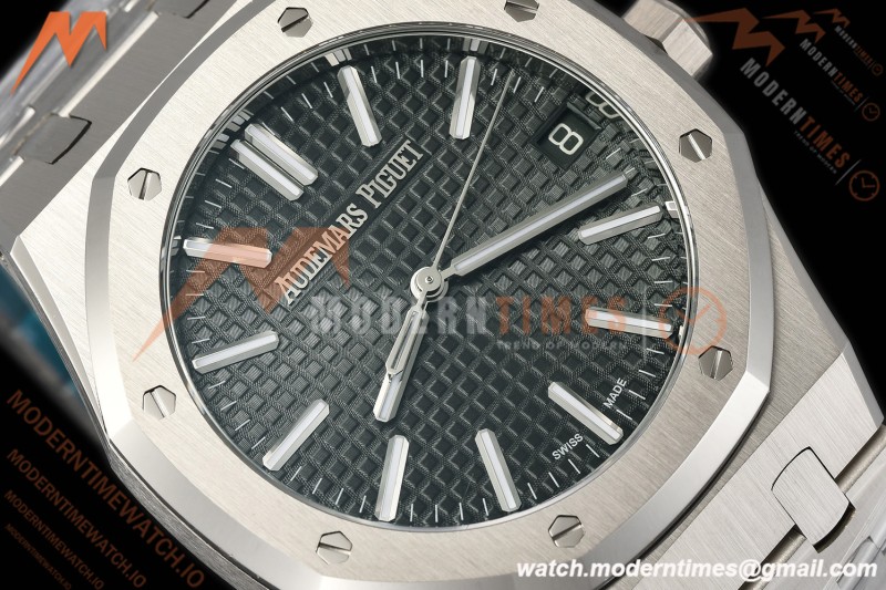Audemars Piguet - Royal Oak 15510ST 41mm SS/SS Grn/Stk VSF DD4302 Free Sprung
