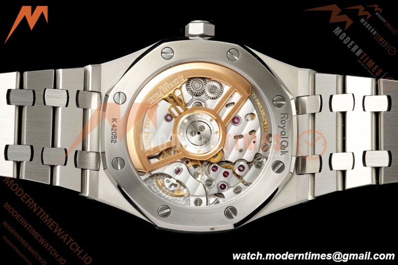 Audemars Piguet - Royal Oak 15500ST SS/SS Black ZF V4 SA4302 Free Sprung