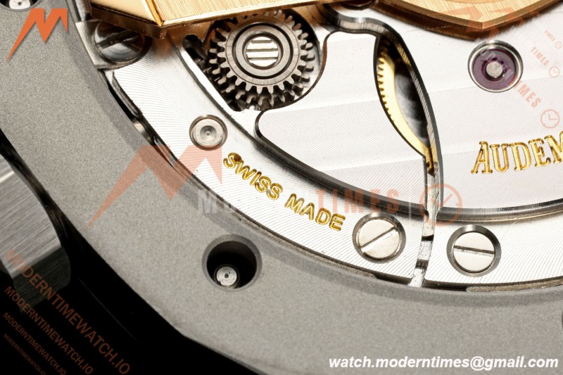 Audemars Piguet - Royal Oak 15500ST SS/SS Black ZF V4 SA4302 Free Sprung