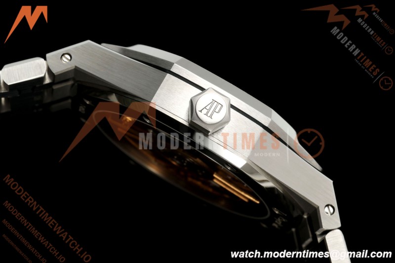 Audemars Piguet - Royal Oak 15500ST SS/SS Black ZF V4 SA4302 Free Sprung