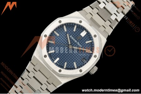 Audemars Piguet - Royal Oak 15500ST SS/SS Blue ZF V4 SA4302 Free Sprung