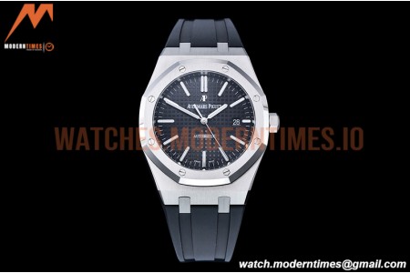 Audemars Piguet - Royal Oak 15400 SS/RU Black APSF V3 A3120