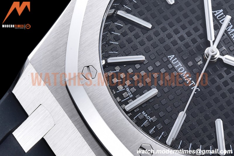 Audemars Piguet - Royal Oak 15400 SS/RU Black APSF V3 A3120
