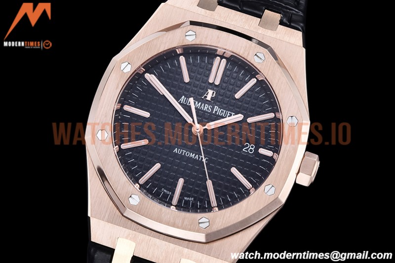 Audemars Piguet - Royal Oak 15400 Weighted RG/LE Black APSF A3120