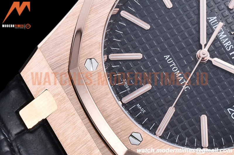 Audemars Piguet - Royal Oak 15400 Weighted RG/LE Black APSF A3120