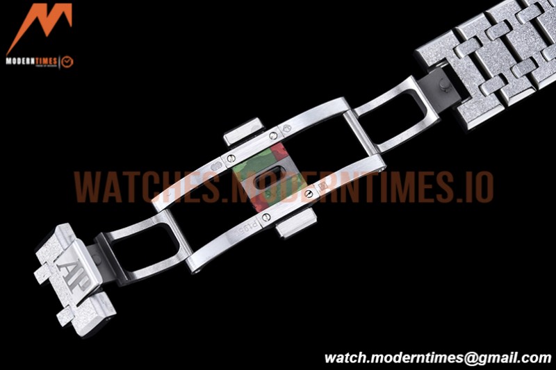 Audemars Piguet - Royal Oak 15410 Frosted SS/SS Blue ZF A3120