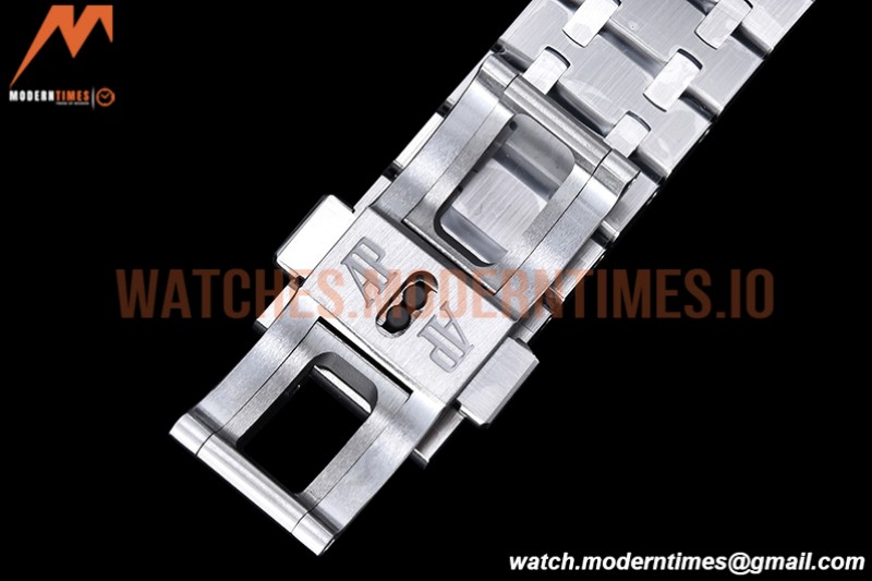 Audemars Piguet - Royal Oak 15410 Frosted SS/SS Blue ZF A3120