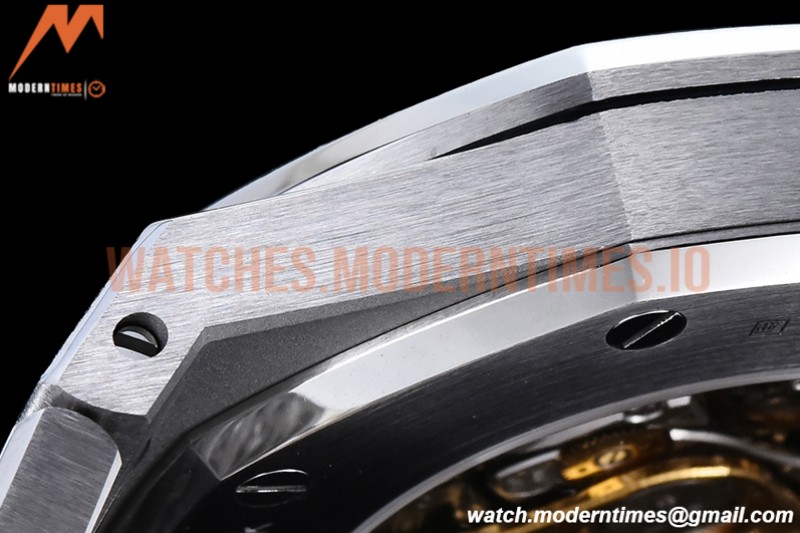 Audemars Piguet - Royal Oak 15410 Frosted SS/SS Blue ZF A3120