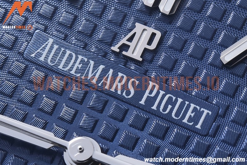 Audemars Piguet - Royal Oak 15410 Frosted SS/SS Blue ZF A3120