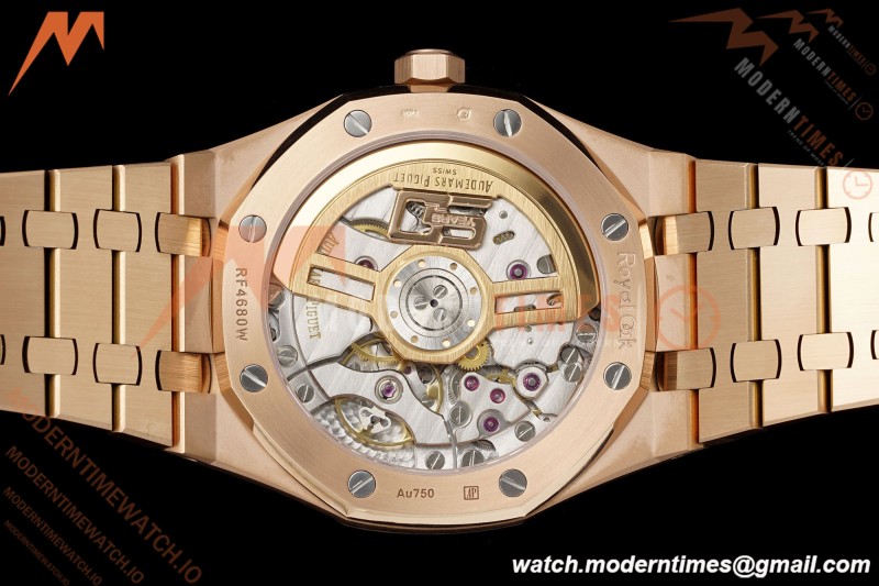 Audemars Piguet - Royal Oak 15510OR 41mm RG/RG Black Dial DDF DD4302