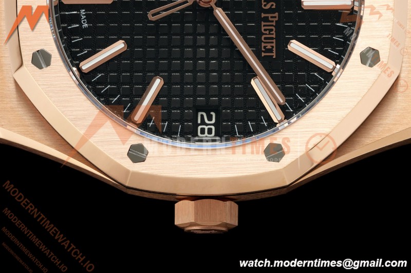 Audemars Piguet - Royal Oak 15510OR 41mm RG/RG Black Dial DDF DD4302
