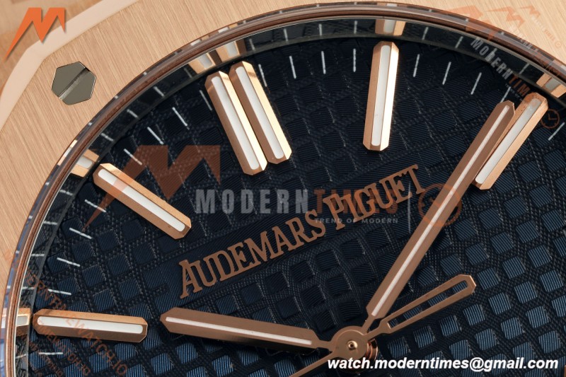 Audemars Piguet - Royal Oak 15510OR 41mm RG/RG Blue Dial DDF DD4302