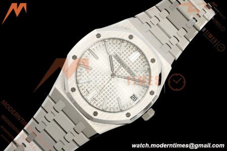 Audemars Piguet - Royal Oak 15510ST 41mm SS/SS Wht/Stk DDF DD4302