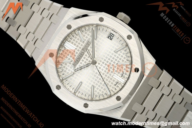 Audemars Piguet - Royal Oak 15510ST 41mm SS/SS Wht/Stk DDF DD4302
