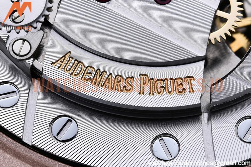 Audemars Piguet - AP ROO Chronograph RG/RG Grey/Num APF A3126 Mod