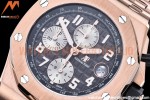 Audemars Piguet - AP ROO Chronograph RG/RG Grey/Num APF A3126 Mod