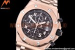 Audemars Piguet - AP ROO Chronograph RG/RG Brown/Num APF A3126 Mod