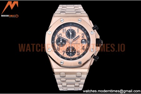 Audemars Piguet - AP ROO Chronograph RG/RG RG/Num APF A3126 Mod