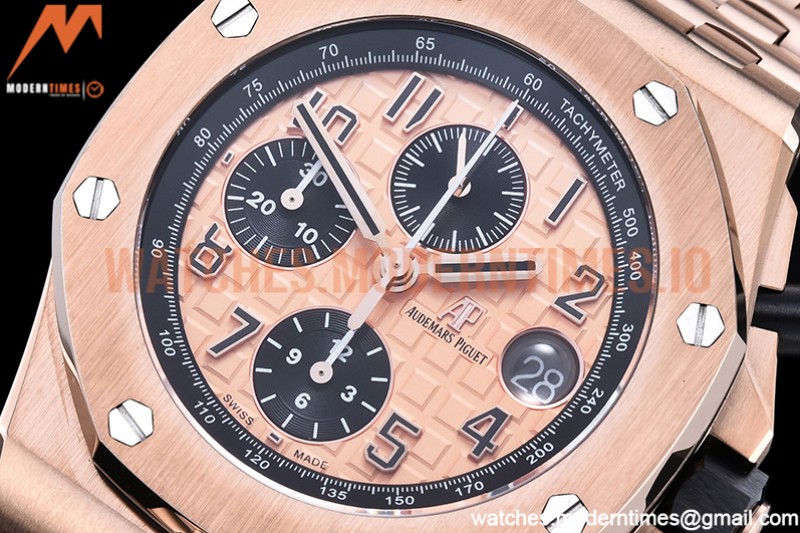 Audemars Piguet - AP ROO Chronograph RG/RG RG/Num APF A3126 Mod