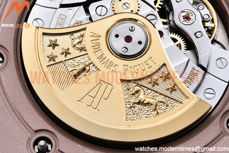Audemars Piguet - AP ROO Chronograph RG/RG Black/Num APF A3126 Mod
