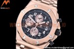 Audemars Piguet - AP ROO Chronograph RG/RG Black/Num APF A3126 Mod