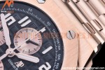 Audemars Piguet - AP ROO Chronograph RG/RG Black/Num APF A3126 Mod
