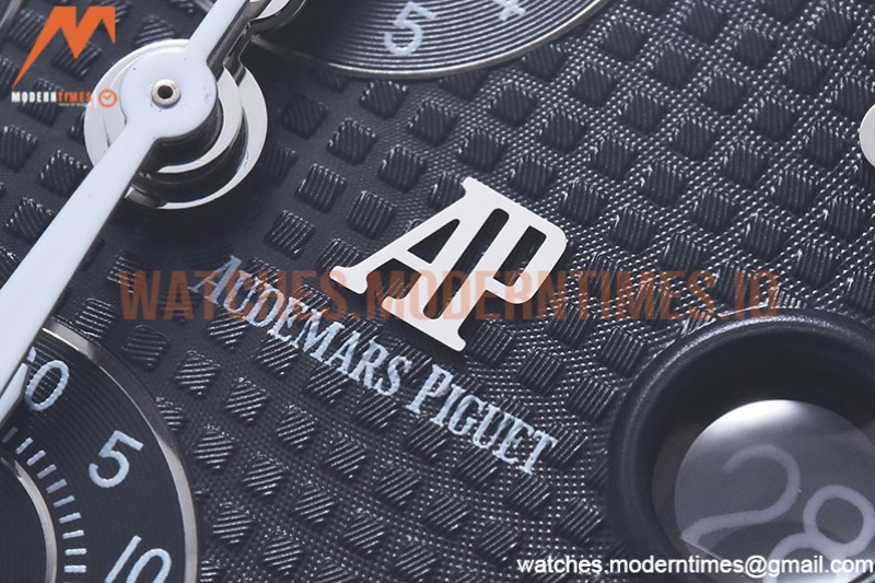 Audemars Piguet - AP ROO Chronograph CER/CER Black/Dot APF 7750 Mod