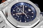 Audemars Piguet - AP ROO Chronograph SS/SS Blue/Stk JF A3126 Mod