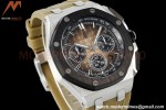 Audemars Piguet - AP ROO Chronograph 26420 SS/RU Brown/Black APF 7750 MOD
