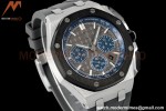 Audemars Piguet - AP ROO Chronograph 26420 SS/RU Grey/Black APF 7750 MOD