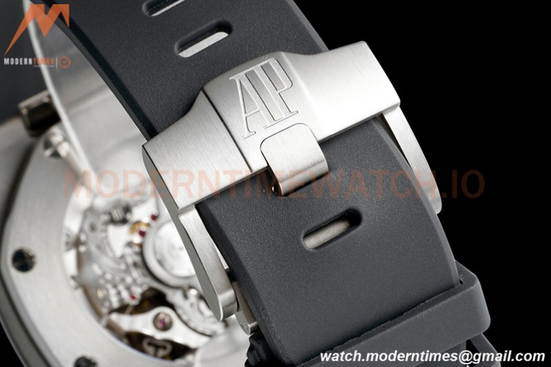 Audemars Piguet - AP ROO Chronograph 26420 SS/RU Grey/Black APF 7750 MOD