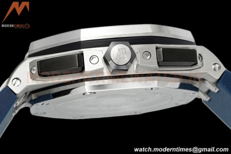 Audemars Piguet - AP ROO Chronograph 26420 SS/RU Blue/Silver APF 7750 MOD