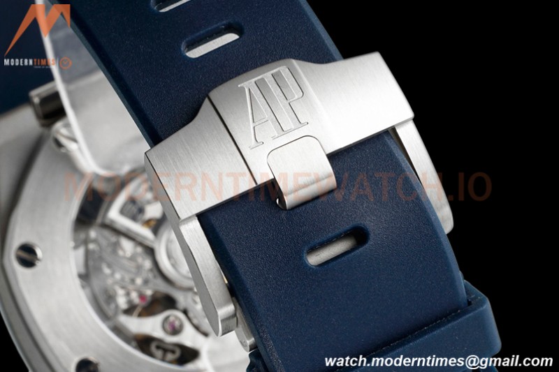 Audemars Piguet - AP ROO Chronograph 26420 SS/RU Blue/Silver APF 7750 MOD