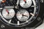 Audemars Piguet - AP ROO Chronograph 26420 SS/RU Black/Black APF 7750 MOD