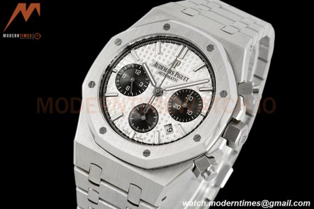 Audemars Piguet - Royal Oak Chronograph 26331ST SS/SS White/Stk IPF 7750 MOD