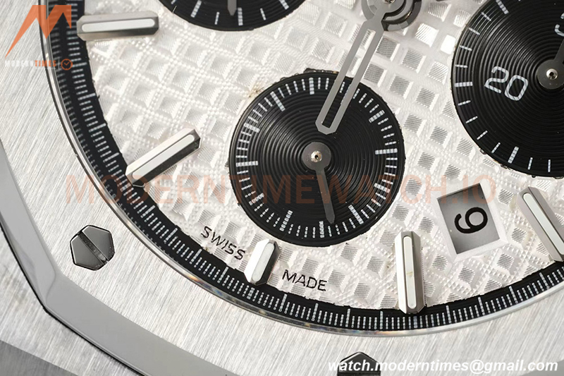 Audemars Piguet - Royal Oak Chronograph 26331ST SS/SS White/Stk IPF 7750 MOD