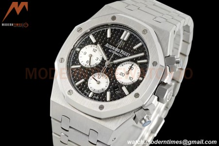 Audemars Piguet - Royal Oak Chronograph 26331ST SS/SS Black/Stk IPF 7750 MOD
