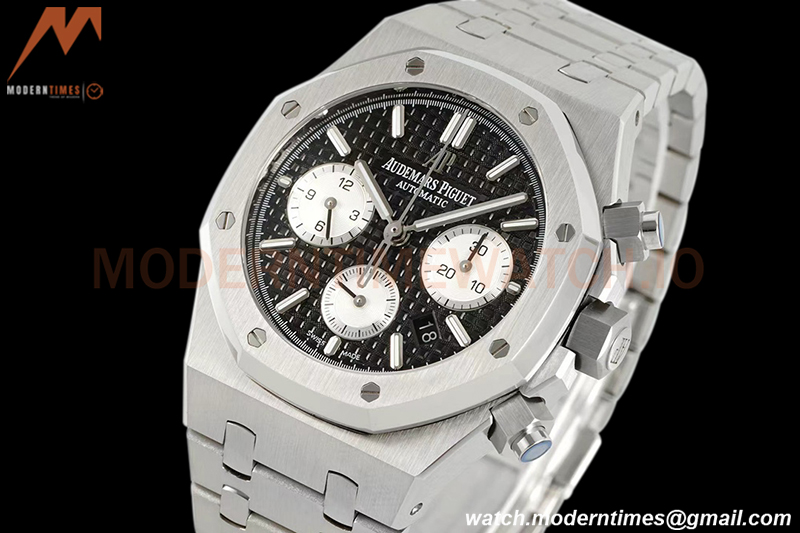 Audemars Piguet - Royal Oak Chronograph 26331ST SS/SS Black/Stk IPF 7750 MOD