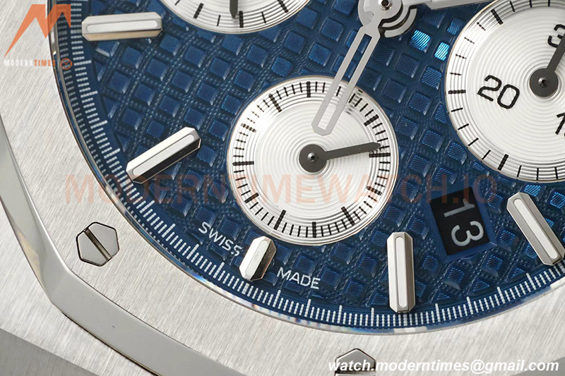 Audemars Piguet - Royal Oak Chronograph 26331ST SS/SS Blue/Stk IPF 7750 MOD