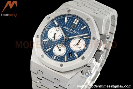 Audemars Piguet - Royal Oak Chronograph 26331ST SS/SS Blue/Stk IPF 7750 MOD