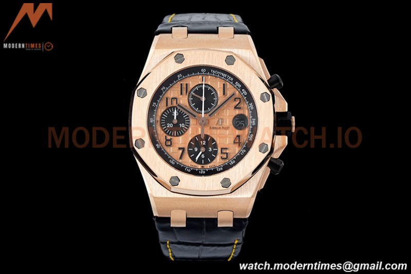 Audemars Piguet - AP ROO Chronograph RG/LE Gold/Num SF A3126 Mod